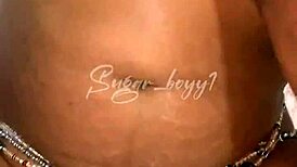 Wow, Ebony Girl Takes BBC Deep Inside Her Cute Pussy!