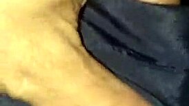 gay husband indulging in silky handjob with wife reshmi shalwar's monster cock