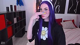 Webcam session with shemale performer