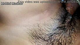 Horny Indian girl cheats on boyfriend, gets slammed by stranger in wild threesome. Homemade action with chubby housewife bent over for more.