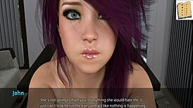 Feeling The Heat For Purple Haired Teen In WVM 28 Naked