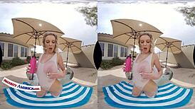 Naughty America - Ivy Lebelle Fucks You in VR