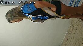 Brazilian Amateur With Big Ass Gets Anal From Huge Cock