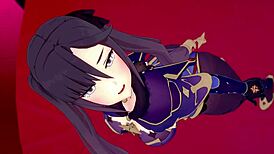 Mona wants to get fucked in the love hotel genshin impact