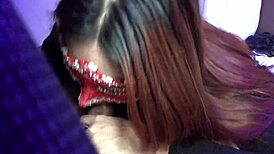 Full body fishnets make me feel more excited than usual during my alone time.