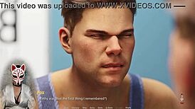 anime game hentai booty grab in scent 3