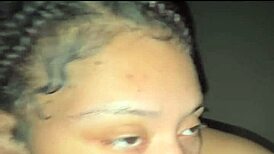 BBW Sucks Big Black Cock After Cum Facial