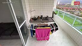 i hired this hot latina employee look at that ass i go crazy