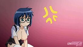 busty teen 18+s fight for a lucky man in threesome creampie hentai