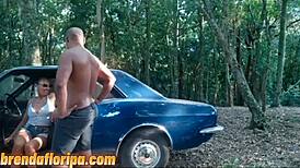 Watch This Peruvian Babe Rip Clothes for Monster Cock Action!