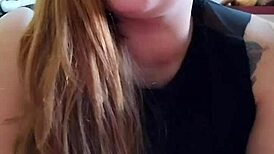 An intriguing close-up view of a personal moment captured on camera