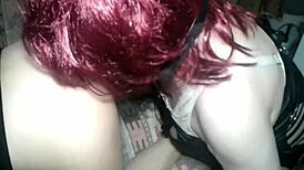 Horny group threesome with blowjob and fucking in homemade bisexual setting