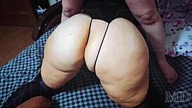 Amateur stepmom and stepsister meet stepbrother from work for a casual encounter.