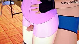 Tv Woman Wants to Heat Things Up Between Her Legs