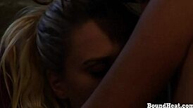 Horny Slaves Submit To Lesbian Threesome