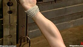 i'm so into this redhead dom anal fucking a bound blonde dyke hard