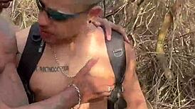 Outdoor Orgy With Famous Twinks