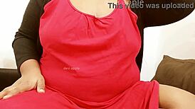 Desi Aunty's Big Boobs Intrigue