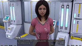 stranded in space 91, stretchin out with big boobs milf