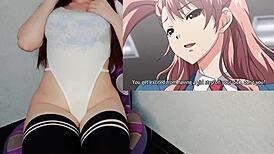 sole guy in women’s college bangs them all in hentai kyonyuu reijou ep 1