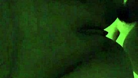 Amateur couple does creampie in doggystyle and riding