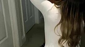 Snowbunny Gets Clothes Ripped by BBC and Gets Fucked Then Gets Filled with Cum Interracial