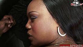 curvy black girl wantin’ that bbc so bad, man