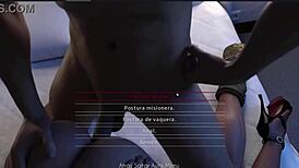 Beautiful girl loves anal with eyes closed part 2, it's so intense.