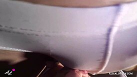 Babe delivers blowjob and handjob in female POV 😏