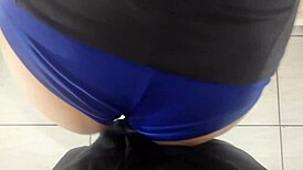 fucking the maid's big ass bent over in the kitchen doggystyle