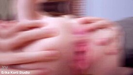 Jane White and Ellie Wain in Xmas Gangbang