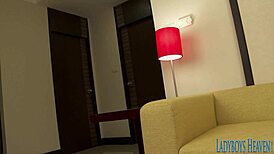 Xmas Thai ladyboys banging hard in wild Bangkok action