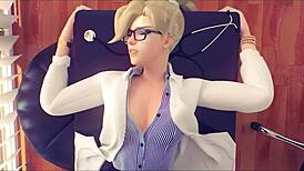 Want to see the best Overwatch hentai with big tits and anal?