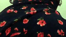 hanging out with the neighbor in that floral dress, she's got a big ass