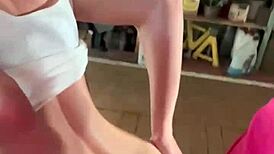 i fucked that hard young 18+ girl in her dads garage ass