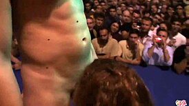 Hey, check Mónica Ledesma in the wildest, most public casting ever!