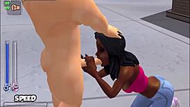 bonetown vacation ep 11 brings outdoor assfucking on holiday. bone voyage in wild 3d comedy!