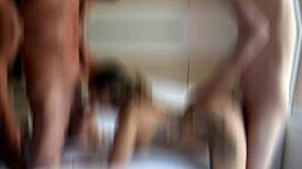 Arabic minister's wife enjoys bodyguard's intimate company