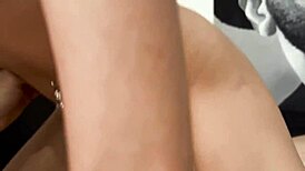 Pov Fucking Skinny Latina Teen with Big Cock and Blowjob.