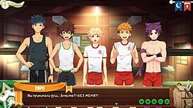 My Pulse Quickens Watching Game Friends Camp Episode 9 with Natsumi’s Juicy Blowjob in Russian Voice