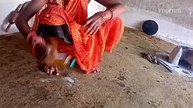 City Boy Pounds Village Bhabhi’s Tight Pussy Hard