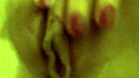 Marley Brinx creams from pussy touching in POV