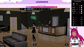 hey, watch vtuber lewdneko play harem hotel part 20 now