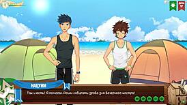 Game Friends Camp Episode 17: Intense Scout Badges Russian Dub