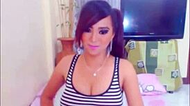 Must See - Shemale Sucks Her Own Monster Cock Hard