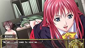 bible black infection high priest end playthrough pt7 anime hentai black