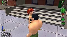 bonetown vacation ep 11 brings outdoor assfucking on holiday. bone voyage in wild 3d comedy!