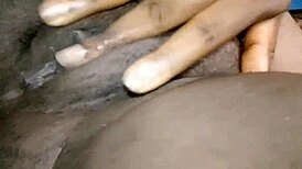 Oiled Tight Pink Pussy Ripped Clothes Masturbation Close-Up