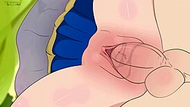 Aqua's tiny skirt got me hooked to seduce Kazuma in this hentai parody.