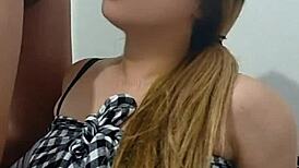 Pinay Lovers Bent Over For Group Deepthroat